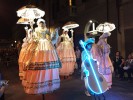 LED stilt walkers