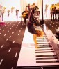 Big Piano Acts with street performers  
