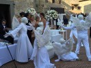 Angeli artisti e mimi di strada statue viventi wedding Enzo Miccio - Prestige Eventi