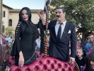 La Famiglia Addams con Gomez, Morticia, Lurch e Mercoledì