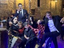 La Famiglia Addams con Gomez, Morticia, Lurch e Mercoledì