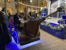Slitta di Babbo Natale per eventi