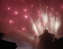 Musical fireworks applied to monuments and the buildings