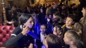 La Famiglia Addams con Gomez, Morticia, Lurch e Mercoledì