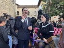 La Famiglia Addams con Gomez, Morticia, Lurch e Mercoledì
