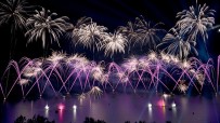 Pyromusical show