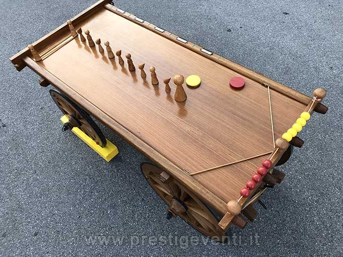 Giochi antichi in legno - Prestige Eventi