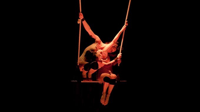 Circus show - Aerial Silk