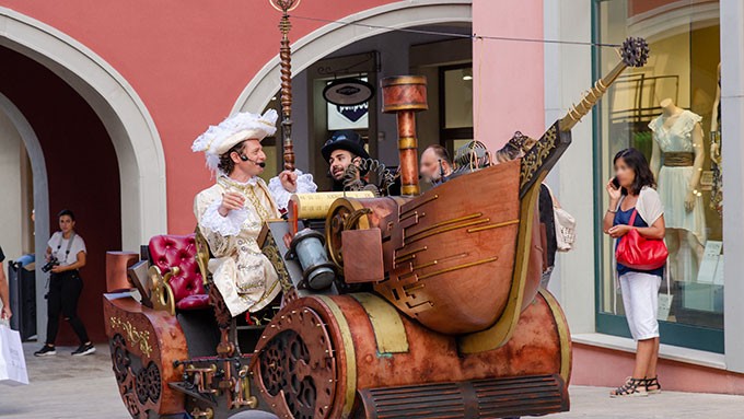 Les artistes Steampunk et la Time Machine