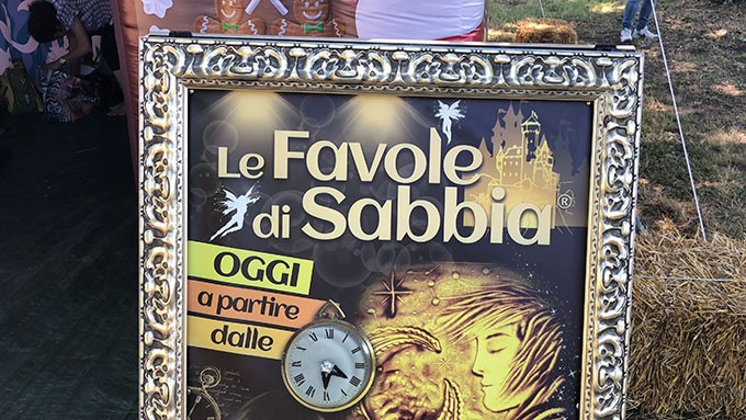 Disegni con la sabbia Sand Art - Prestige Eventi