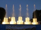 Mobile fountain show