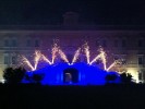 Musical fireworks applied to monuments and the buildings