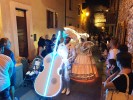 Sfilata di artisti di strada luminosi per cerimonie e matrimoni - Prestige Eventi