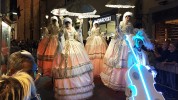 LED stilt walkers