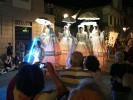 LED stilt walkers