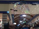 Big light bubbles show