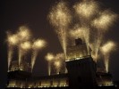 Spettacolo pirotecnico musicale su monumento - Incendio Castello Estense di Ferrara - Prestige Eventi