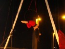 Spettacolo circense di acrobazie aeree su tessuti - Prestige Eventi