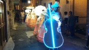 LED stilt walkers (without stilts)