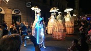 LED stilt walkers