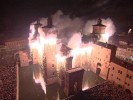 Spettacolo pirotecnico musicale su monumento - Incendio Castello Estense di Ferrara - Prestige Eventi