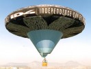 Mongolfiera Indipendence Day Special Shape pubblicità eventi volo vincolato e raduni di mongolfiere forme speciali - Prestige Eventi