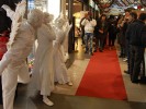 White living statues