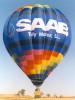 Mongolfiera pubblicitaria Saab pubblicità aerea per eventi - Prestige Eventi