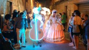 LED stilt walkers (without stilts)